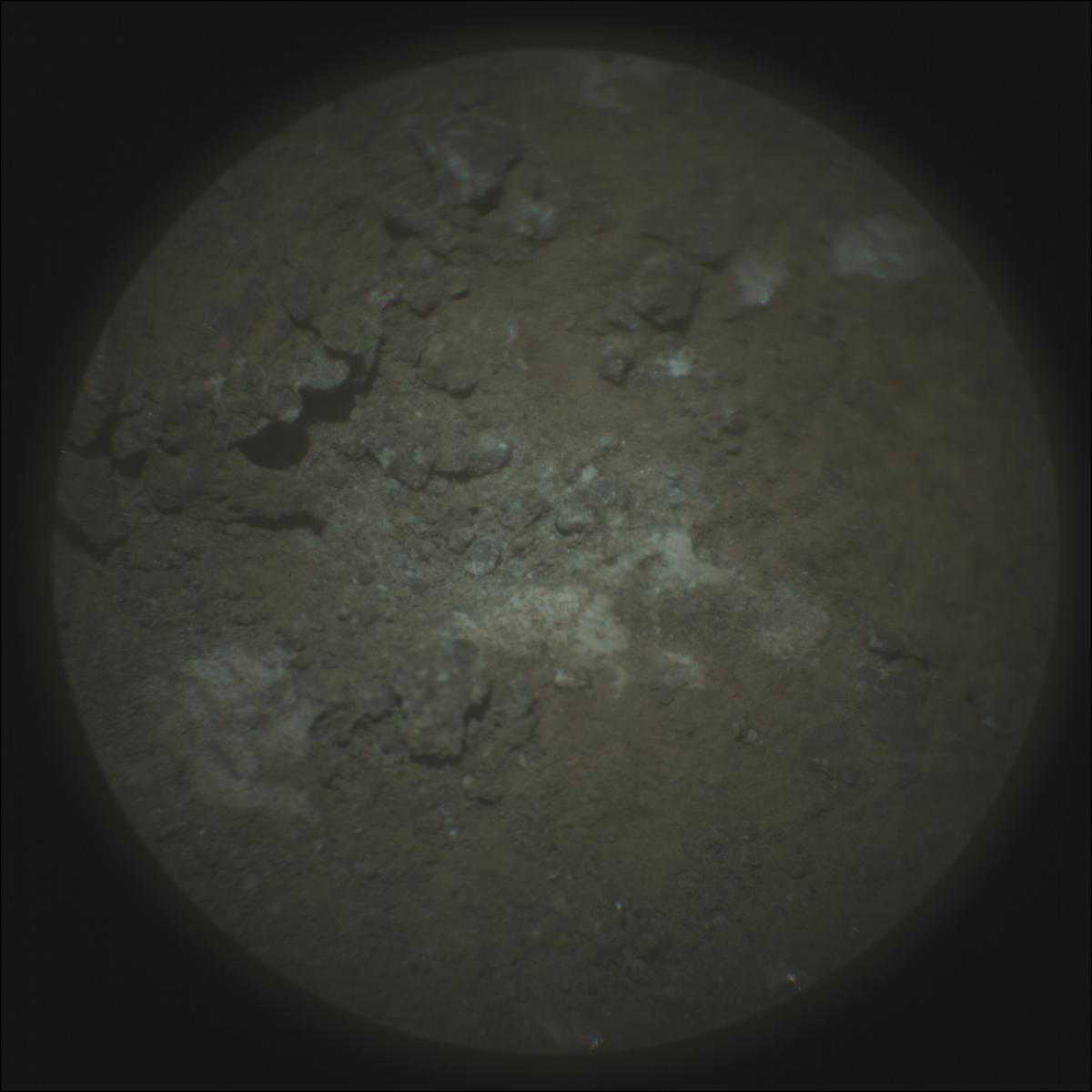 This image was taken by SUPERCAM_RMI onboard NASA's Mars rover Perseverance on Sol 989