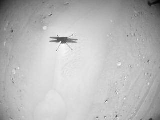 View image taken on Mars, Mars Helicopter Sol 990: Navigation Camera