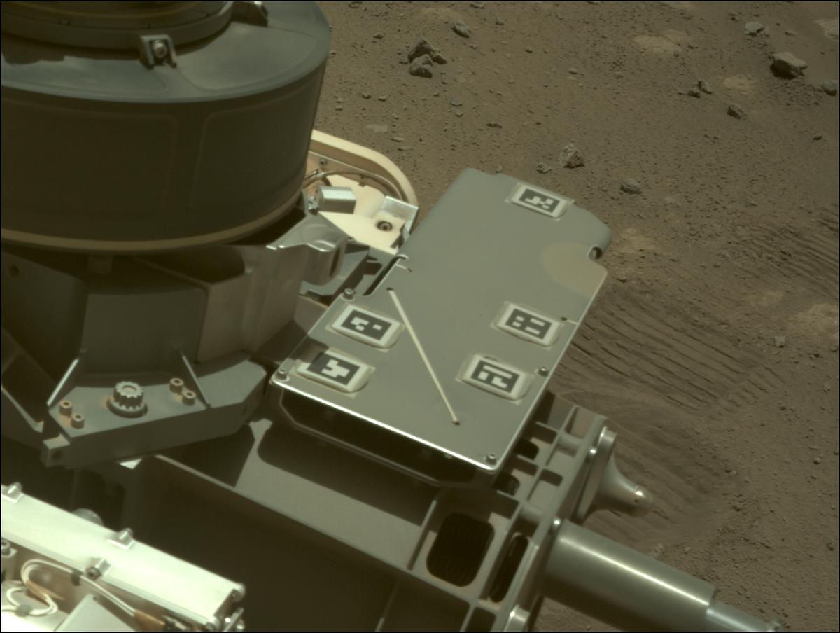 This image was taken by NAVCAM_RIGHT onboard NASA's Mars rover Perseverance on Sol 990