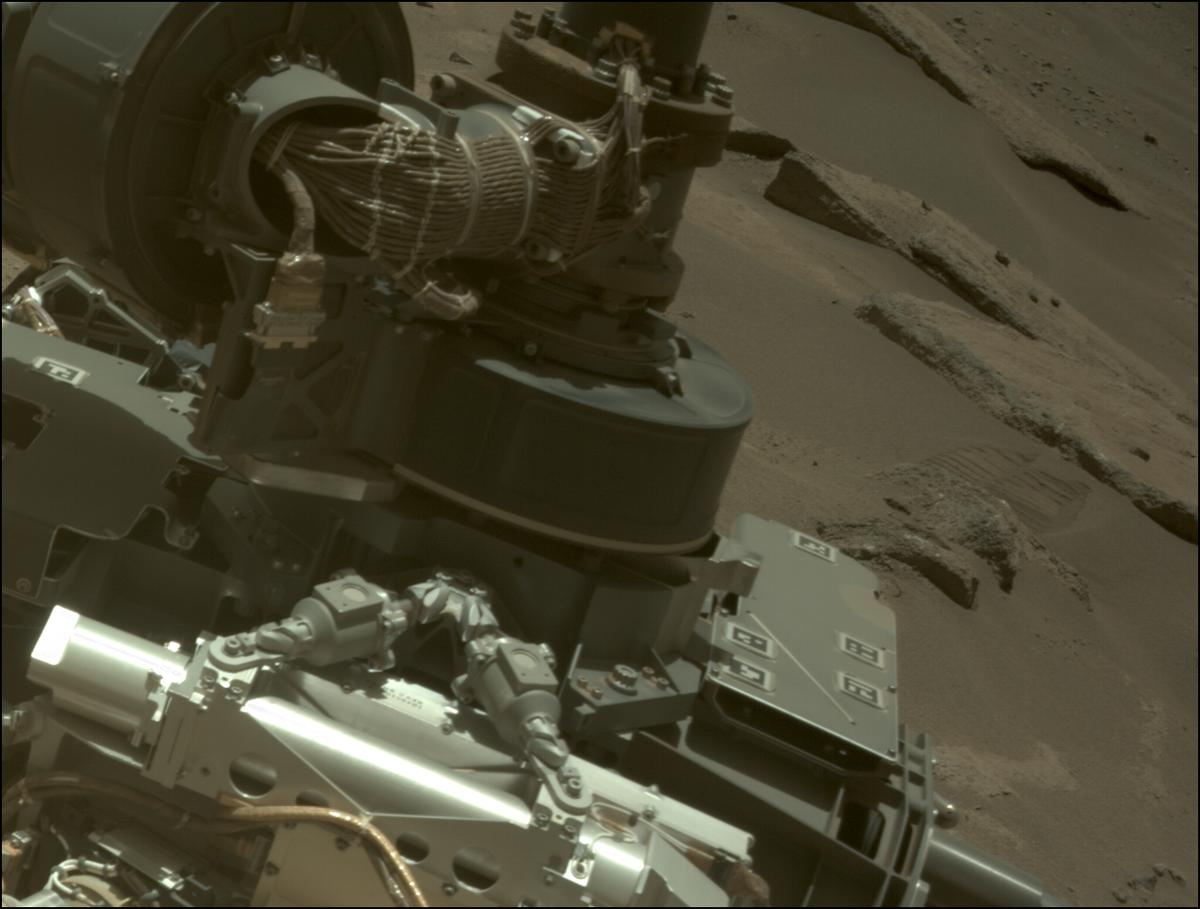 This image was taken by NAVCAM_RIGHT onboard NASA's Mars rover Perseverance on Sol 990