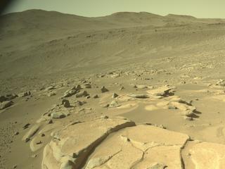 View image taken on Mars, Mars Perseverance Sol 993: Left Navigation Camera (Navcam)