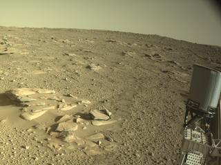 View image taken on Mars, Mars Perseverance Sol 993: Left Navigation Camera (Navcam)