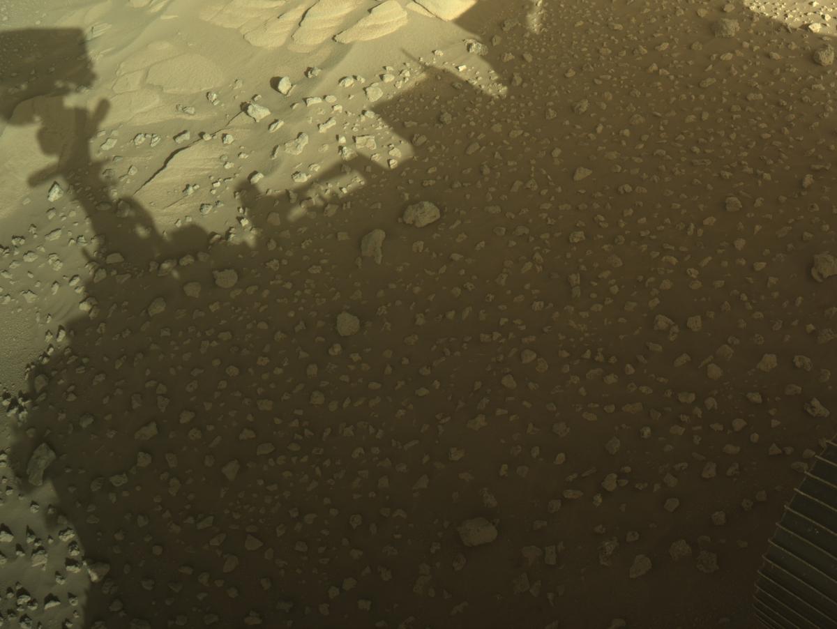 This image was taken by NAVCAM_LEFT onboard NASA's Mars rover Perseverance on Sol 993