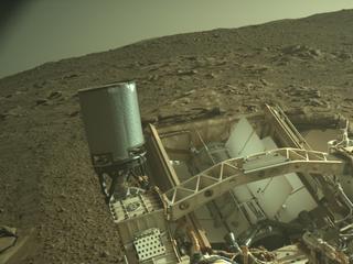 View image taken on Mars, Mars Perseverance Sol 993: Left Navigation Camera (Navcam)