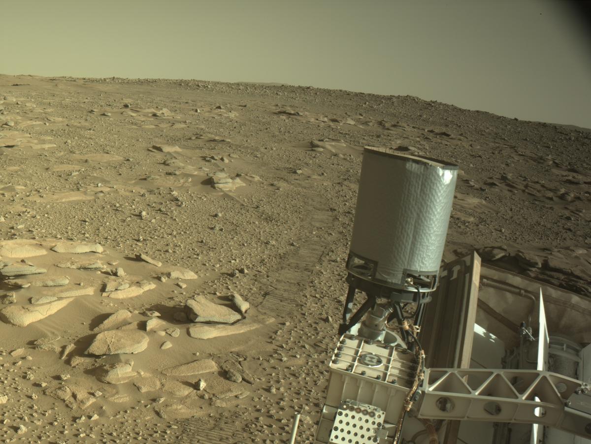 This image was taken by NAVCAM_RIGHT onboard NASA's Mars rover Perseverance on Sol 993