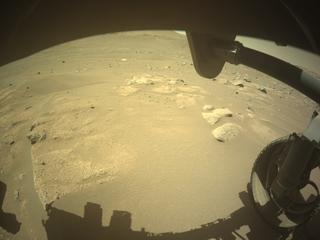 View image taken on Mars, Mars Perseverance Sol 994: Front Right Hazard Avoidance Camera (Hazcam)