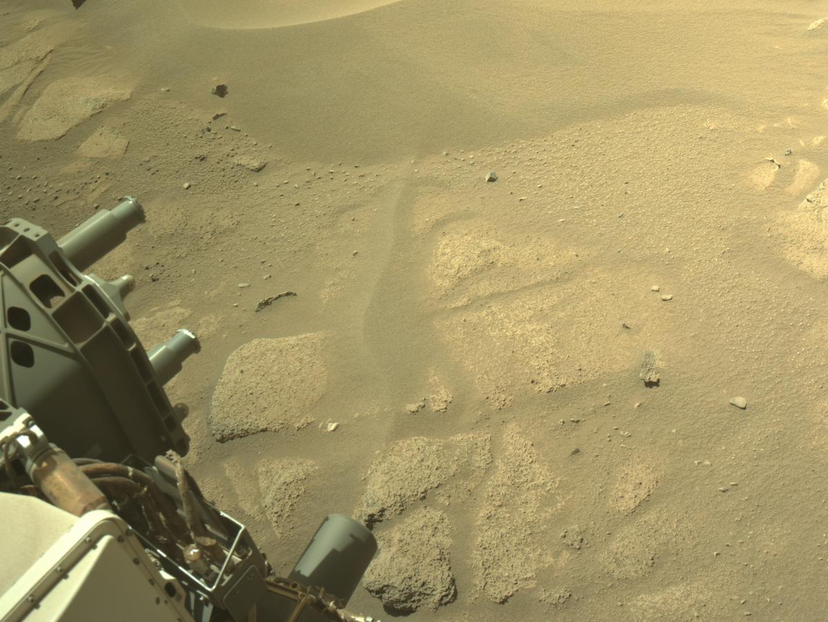 This image was taken by NAVCAM_LEFT onboard NASA's Mars rover Perseverance on Sol 994