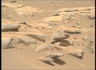 View image taken on Mars, Mars Perseverance Sol 994: Left Mastcam-Z Camera