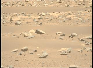 View image taken on Mars, Mars Perseverance Sol 995: Left Mastcam-Z Camera