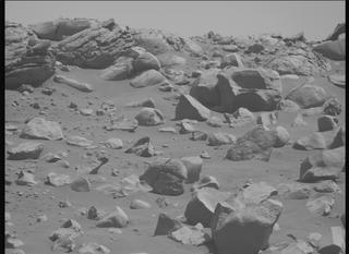 View image taken on Mars, Mars Perseverance Sol 995: Right Mastcam-Z Camera