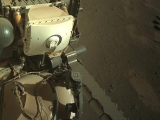View image taken on Mars, Mars Perseverance Sol 997: Left Navigation Camera (Navcam)