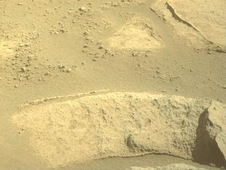 View image taken on Mars, Mars Perseverance Sol 998: Front Left Hazard Avoidance Camera (Hazcam)