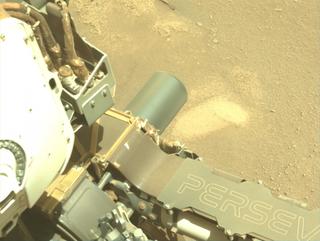 View image taken on Mars, Mars Perseverance Sol 998: Left Navigation Camera (Navcam)