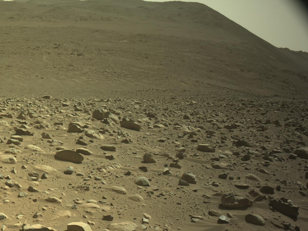 This image was taken by NAVCAM_LEFT onboard NASA's Mars rover Perseverance on Sol 999