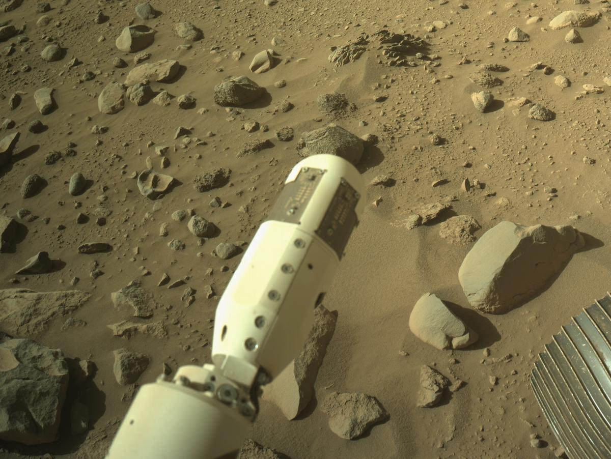 This image was taken by NAVCAM_RIGHT onboard NASA's Mars rover Perseverance on Sol 999