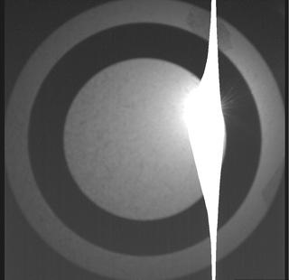 View image taken on Mars, Mars Perseverance Sol 1000: SkyCam Camera 