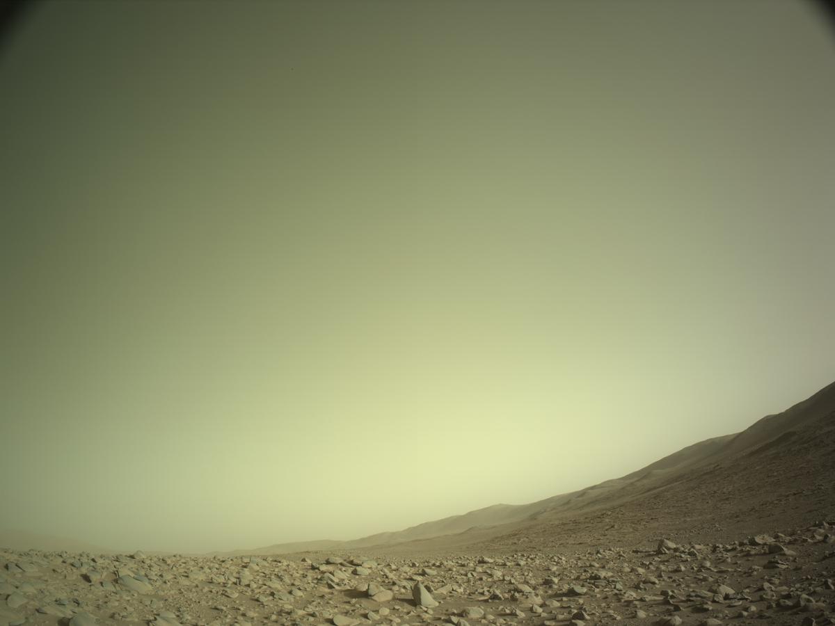 This image was taken by NAVCAM_LEFT onboard NASA's Mars rover Perseverance on Sol 1000