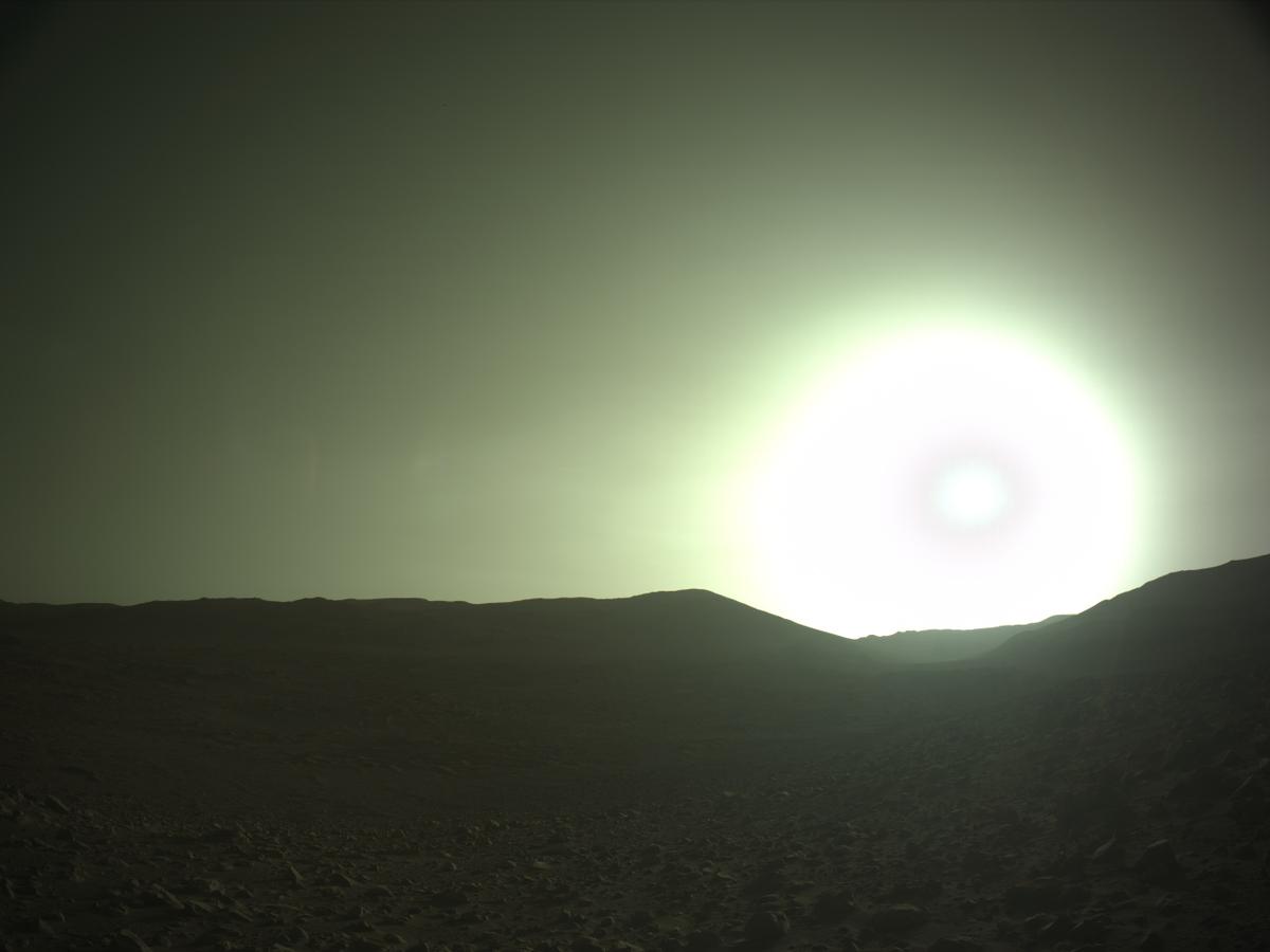 This image was taken by NAVCAM_LEFT onboard NASA's Mars rover Perseverance on Sol 1000