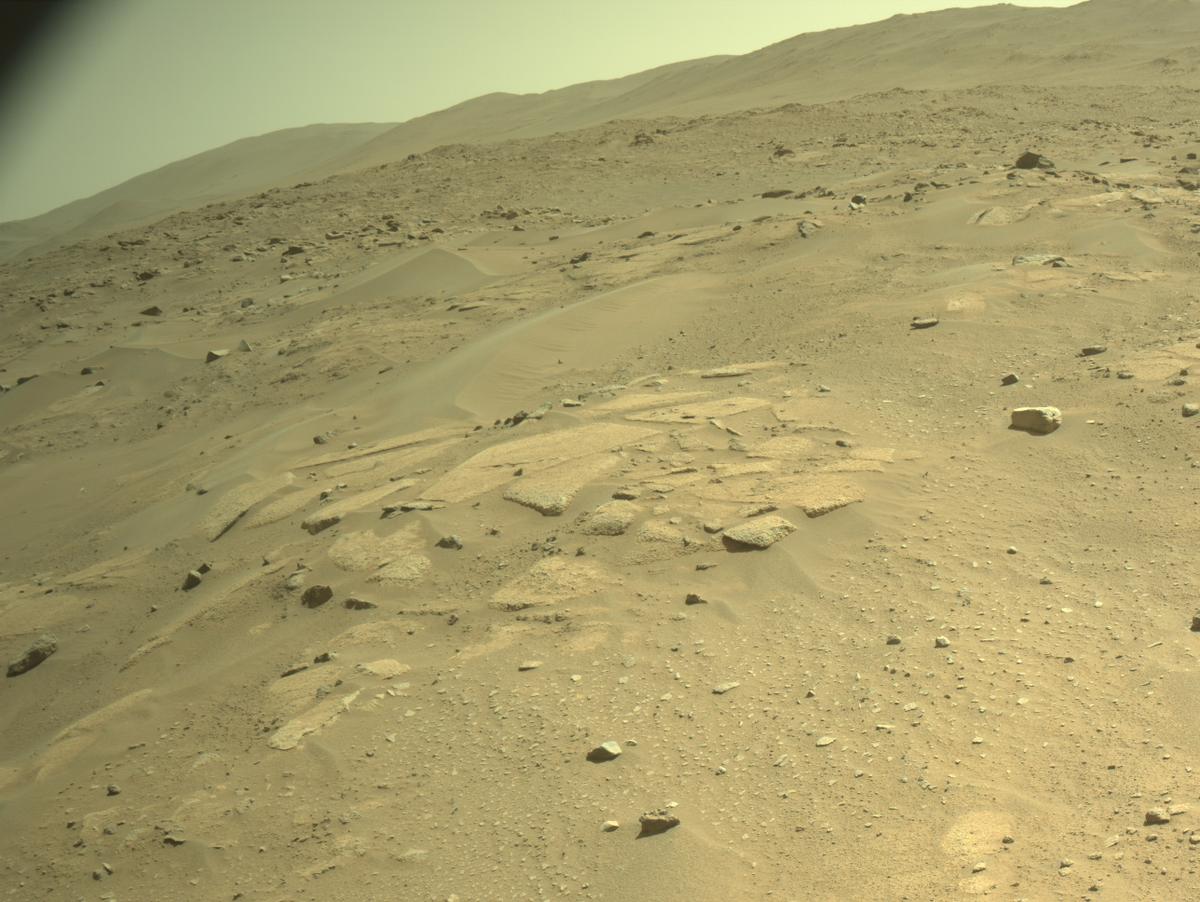 This image was taken by NAVCAM_LEFT onboard NASA's Mars rover Perseverance on Sol 1002