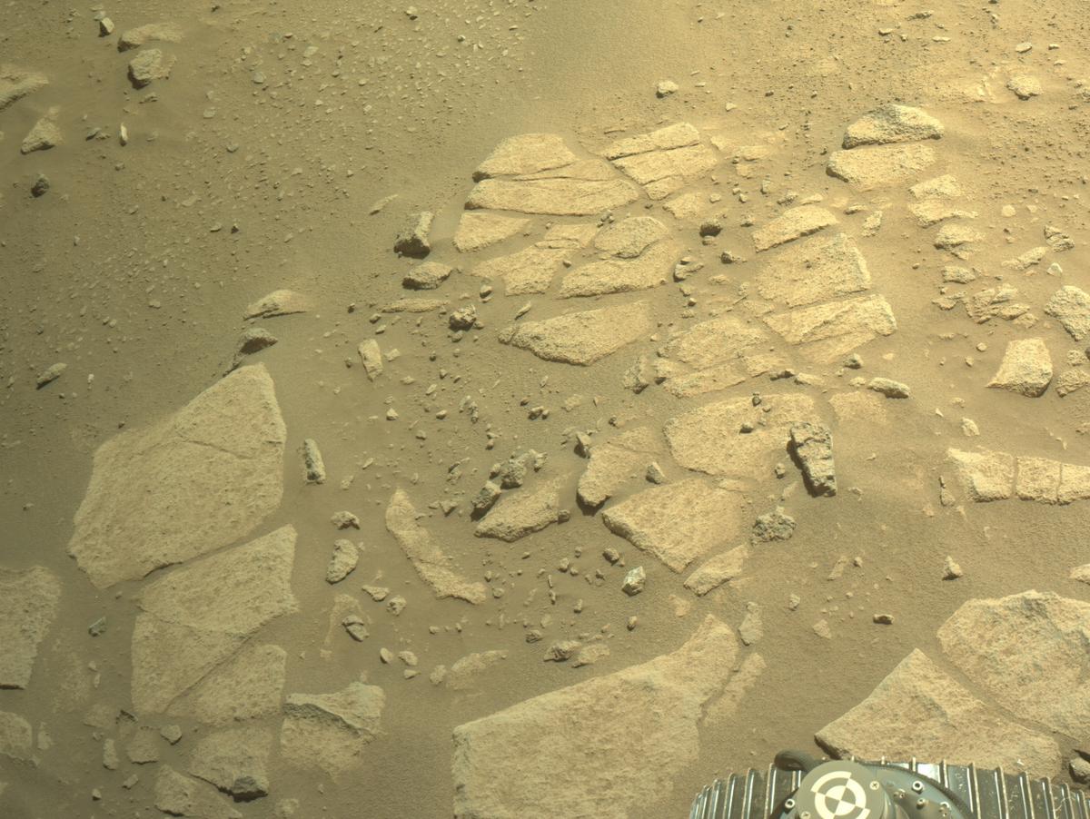 This image was taken by NAVCAM_LEFT onboard NASA's Mars rover Perseverance on Sol 1002