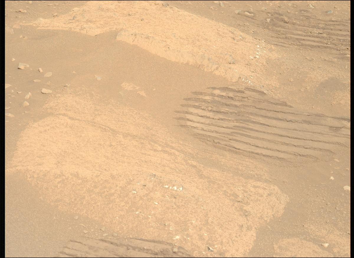 This image was taken by MCZ_LEFT onboard NASA's Mars rover Perseverance on Sol 1002