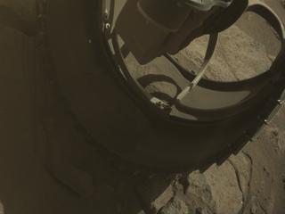 View image taken on Mars, Mars Perseverance Sol 1003: Front Right Hazard Avoidance Camera (Hazcam)