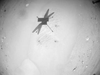 View image taken on Mars, Mars Helicopter Sol 1003: Navigation Camera
