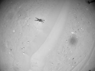 View image taken on Mars, Mars Helicopter Sol 1003: Navigation Camera