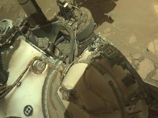 View image taken on Mars, Mars Perseverance Sol 1003: Left Navigation Camera (Navcam)