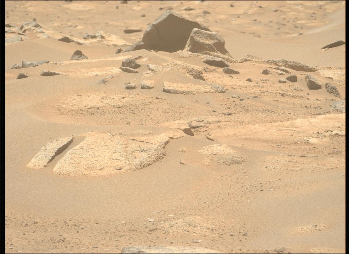 This image was taken by MCZ_LEFT onboard NASA's Mars rover Perseverance on Sol 1003