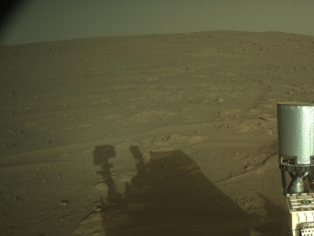 This image was taken by NAVCAM_LEFT onboard NASA's Mars rover Perseverance on Sol 1004