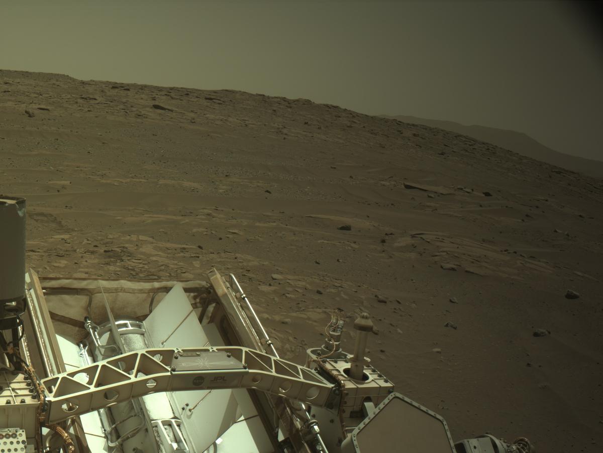 This image was taken by NAVCAM_LEFT onboard NASA's Mars rover Perseverance on Sol 1005