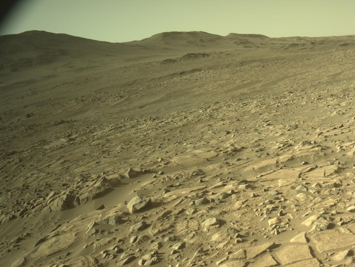 This image was taken by NAVCAM_LEFT onboard NASA's Mars rover Perseverance on Sol 1007