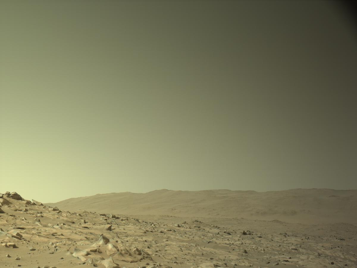 This image was taken by NAVCAM_LEFT onboard NASA's Mars rover Perseverance on Sol 1009