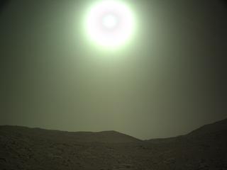View image taken on Mars, Mars Perseverance Sol 1009: Left Navigation Camera (Navcam)