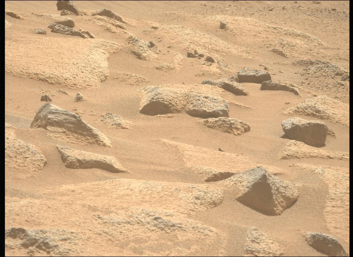 This image was taken by MCZ_LEFT onboard NASA's Mars rover Perseverance on Sol 1009