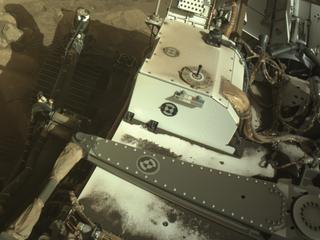 View image taken on Mars, Mars Perseverance Sol 1019: Right Navigation Camera (Navcam)