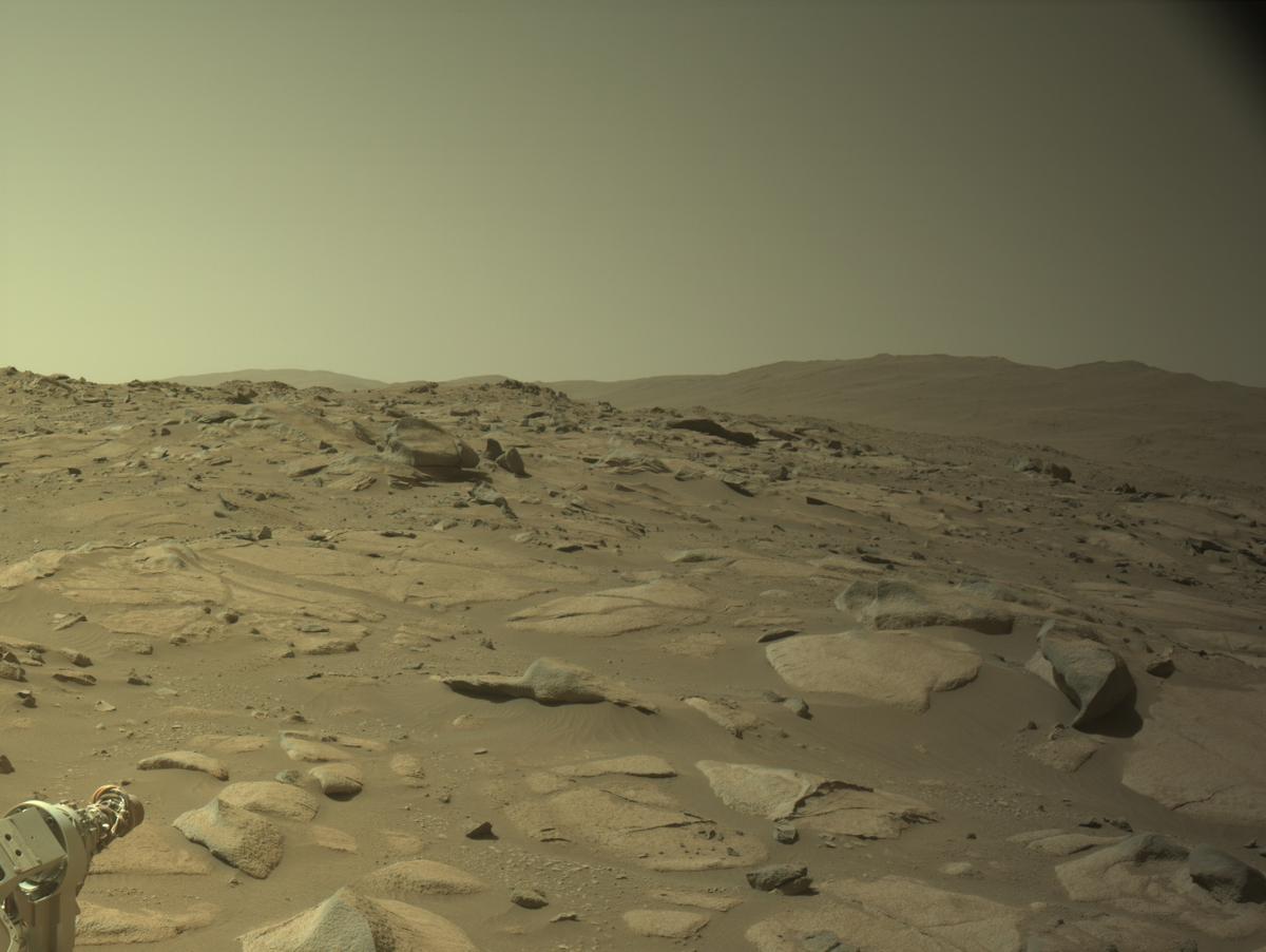 This image was taken by NAVCAM_LEFT onboard NASA's Mars rover Perseverance on Sol 1020