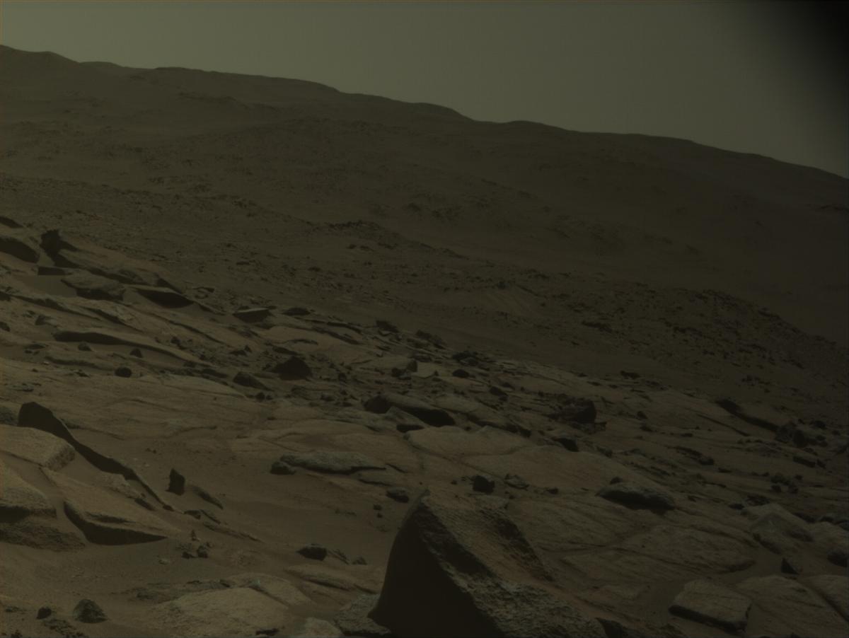This image was taken by NAVCAM_LEFT onboard NASA's Mars rover Perseverance on Sol 1021