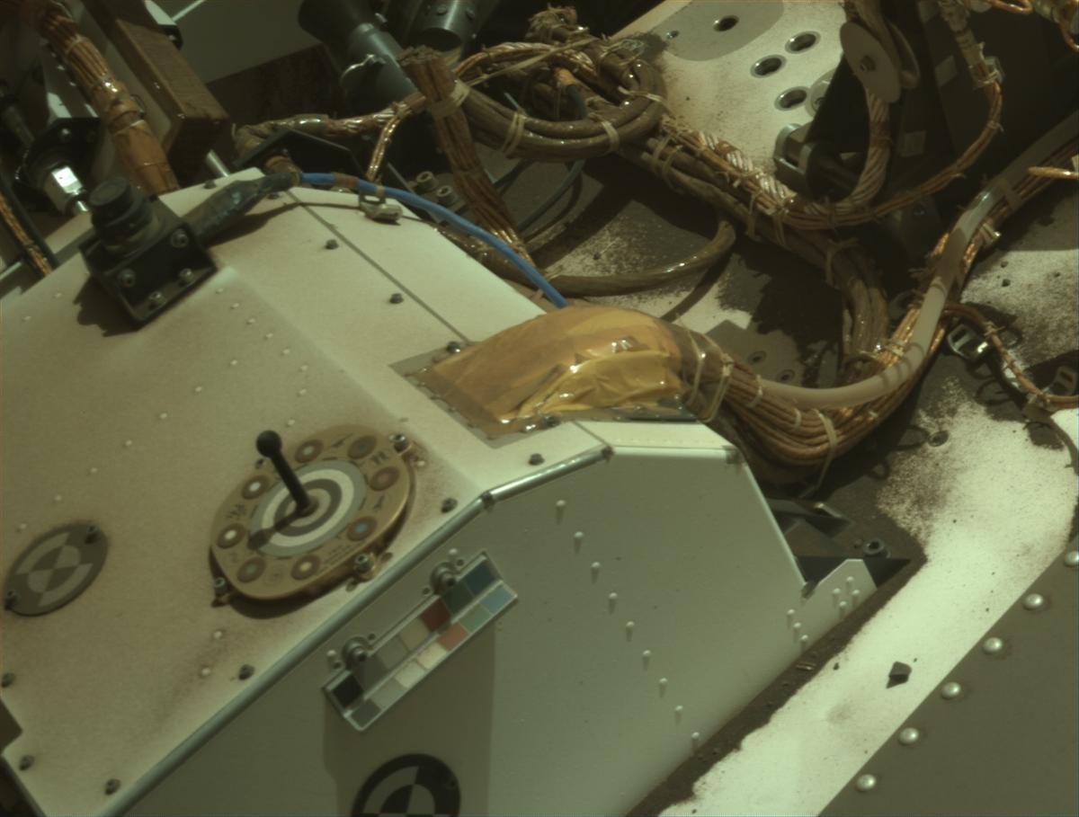 This image was taken by NAVCAM_LEFT onboard NASA's Mars rover Perseverance on Sol 1021