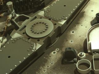 View image taken on Mars, Mars Perseverance Sol 1021: Left Navigation Camera (Navcam)