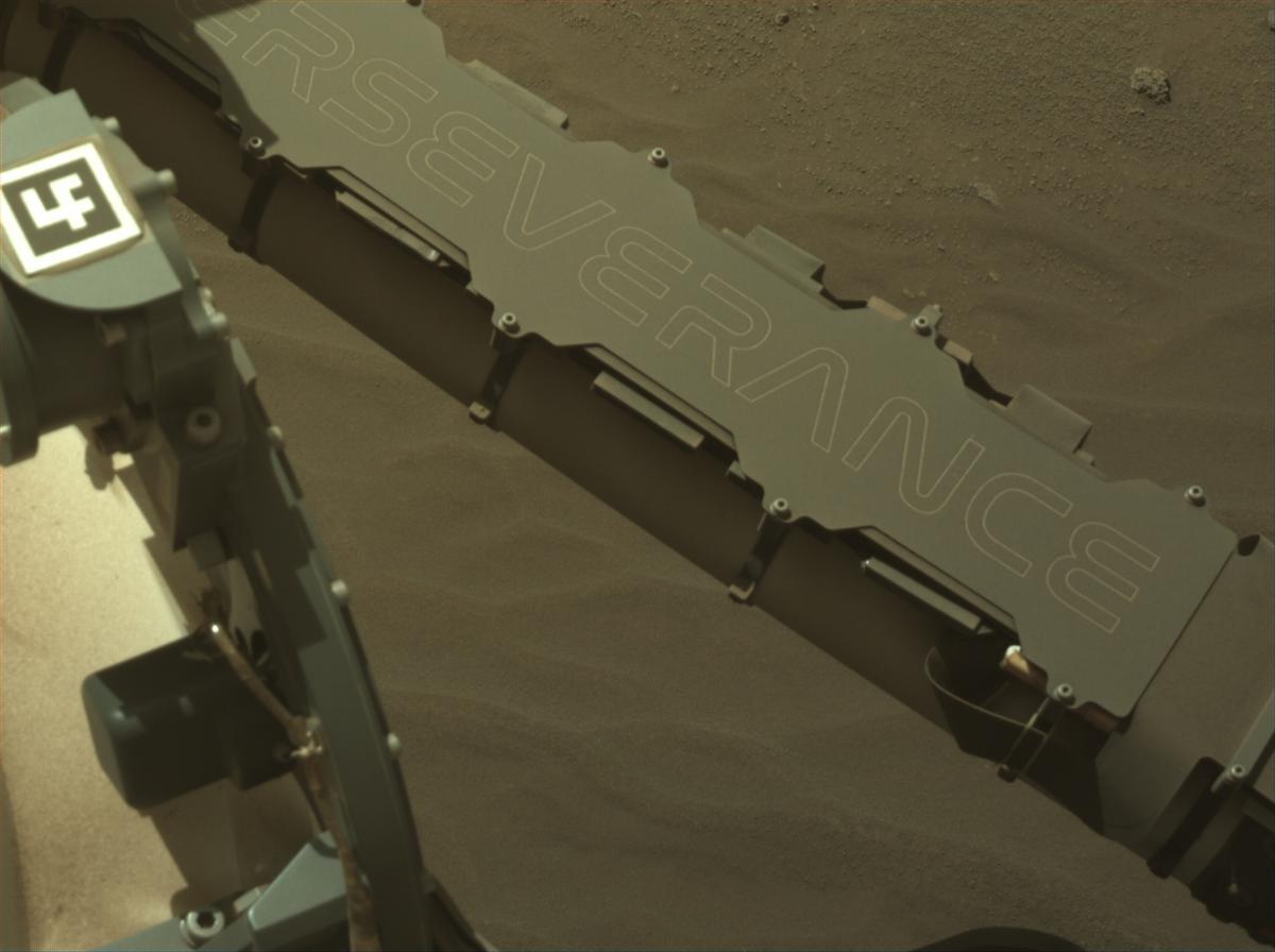 This image was taken by NAVCAM_LEFT onboard NASA's Mars rover Perseverance on Sol 1021