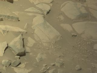 View image taken on Mars, Mars Perseverance Sol 1021: Left Navigation Camera (Navcam)