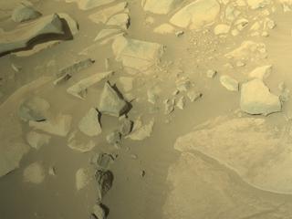 View image taken on Mars, Mars Perseverance Sol 1021: Left Navigation Camera (Navcam)