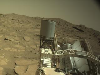 View image taken on Mars, Mars Perseverance Sol 1021: Left Navigation Camera (Navcam)