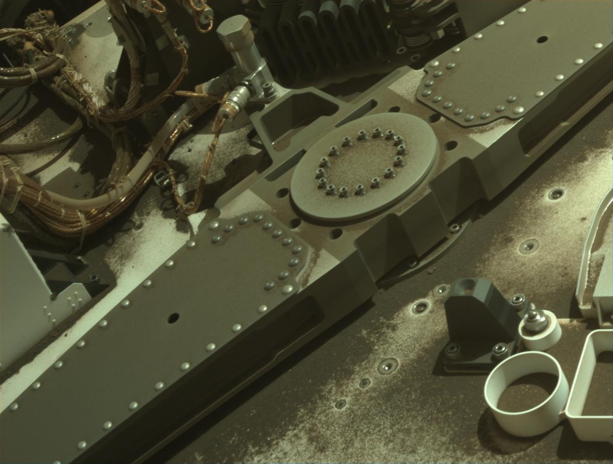 This image was taken by NAVCAM_RIGHT onboard NASA's Mars rover Perseverance on Sol 1021