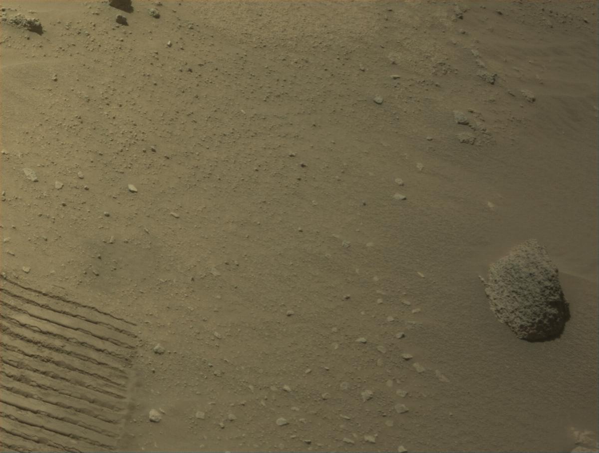 This image was taken by NAVCAM_RIGHT onboard NASA's Mars rover Perseverance on Sol 1021