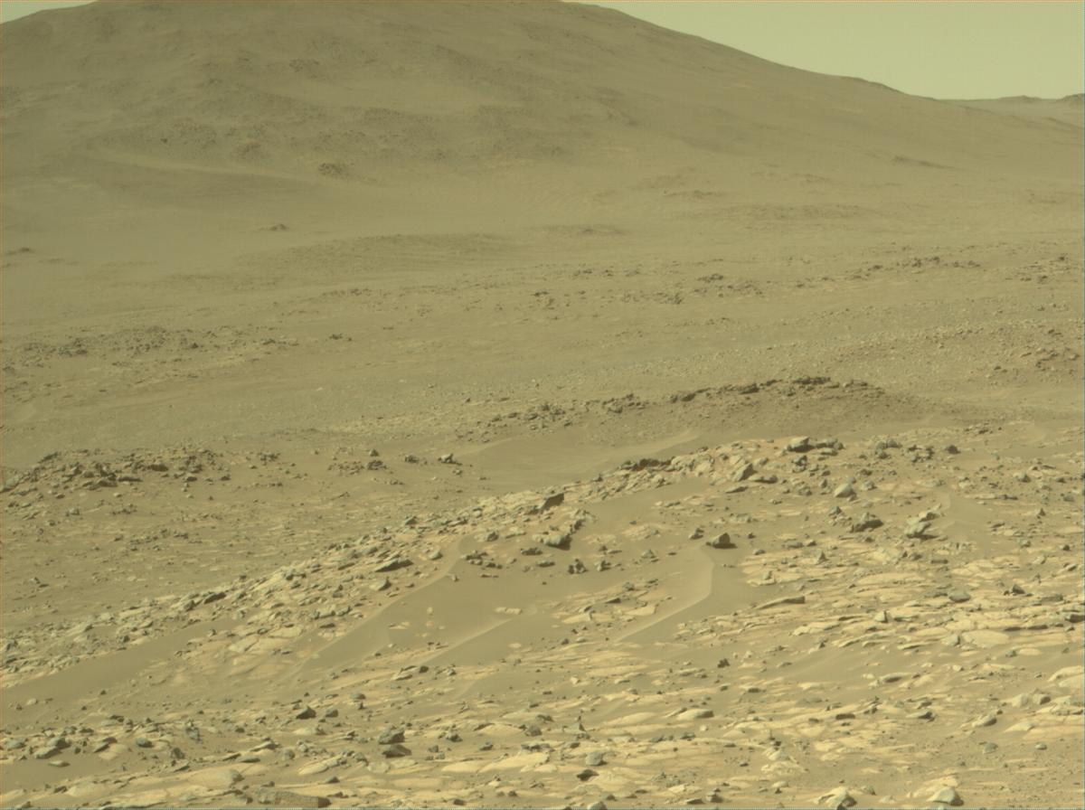 This image was taken by NAVCAM_RIGHT onboard NASA's Mars rover Perseverance on Sol 1021