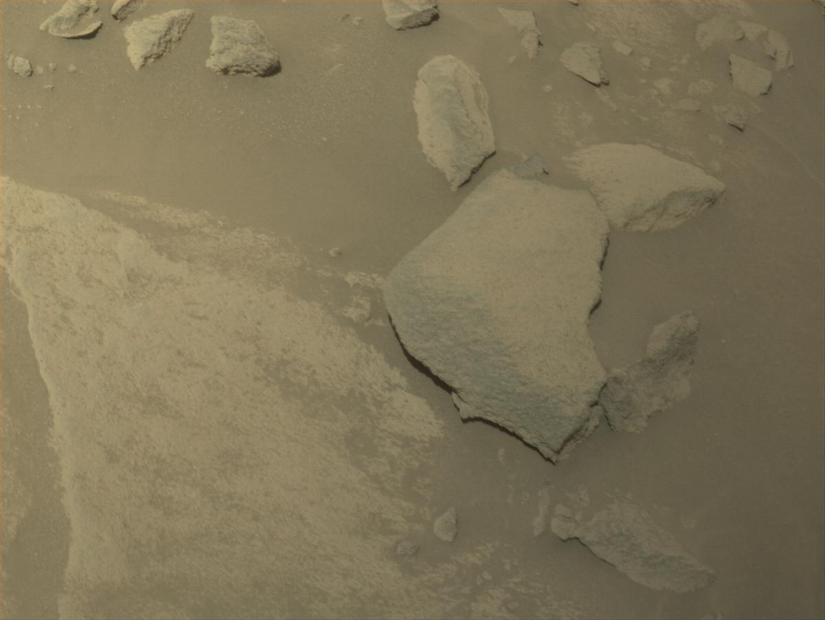 This image was taken by NAVCAM_RIGHT onboard NASA's Mars rover Perseverance on Sol 1021