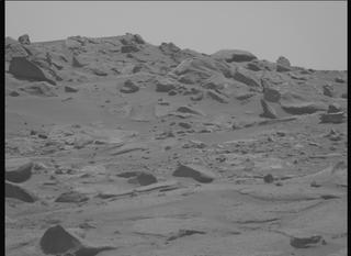 View image taken on Mars, Mars Perseverance Sol 1021: Left Mastcam-Z Camera